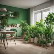 在家中放置哪些绿色植物可以帮助净化空气并提高空气质量？
