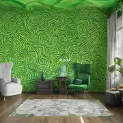 如何才能轻松地将绿mbolic图案插进墙上或地板上?